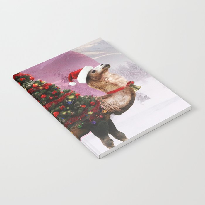 Santa Camel Notebook
