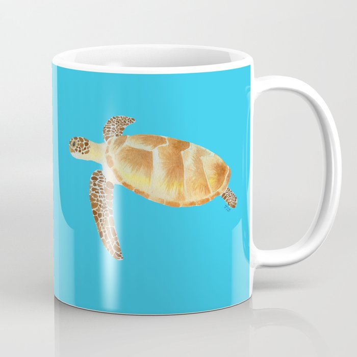 Green Sea Turtle Coffee Mug