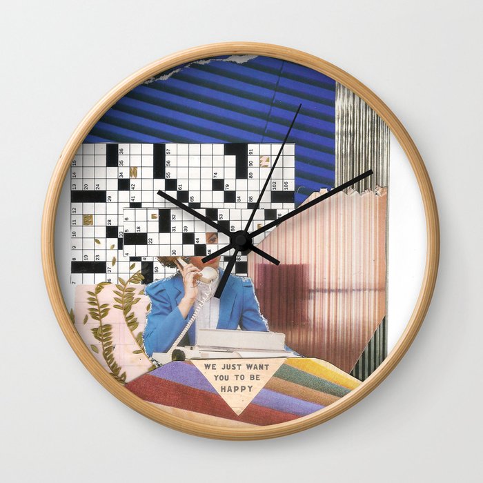 Collages  Wall Clock