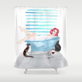 Greta Gateau Shower Curtain
