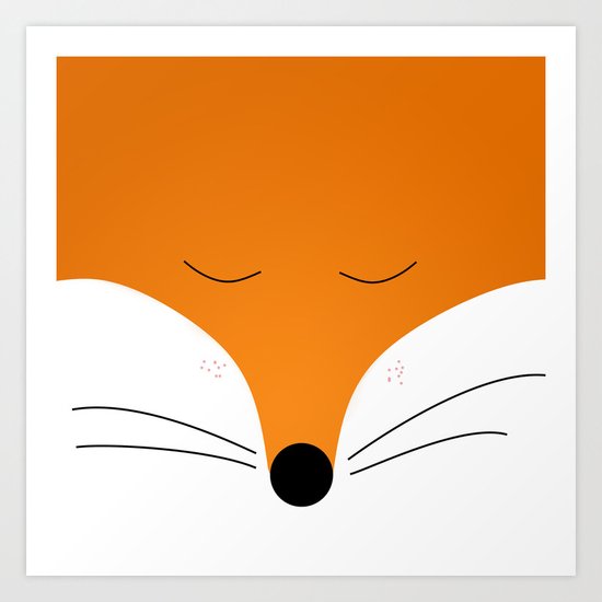 Fox Art Print