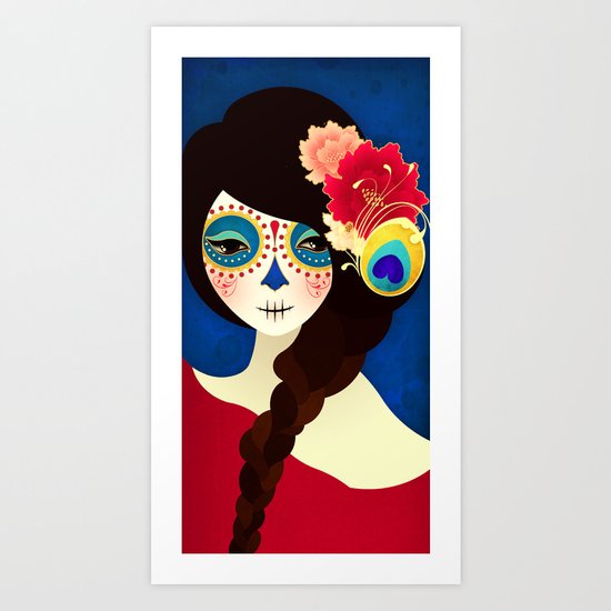 La Muertita ~ Candy Flavoured Art Print