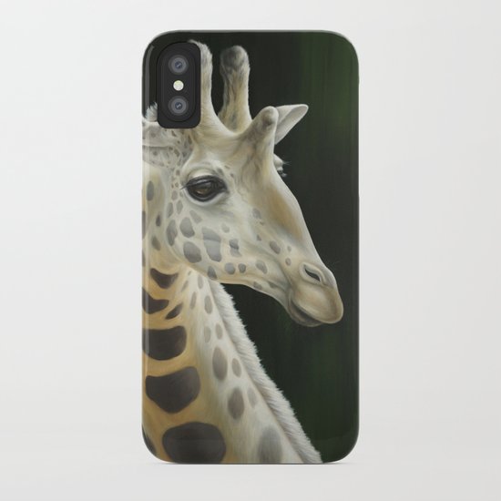Giraffe Realistic Painting | Animal | Wildlife Art | Nursery Art | Cottage Decor | Home decor iPhone Case
