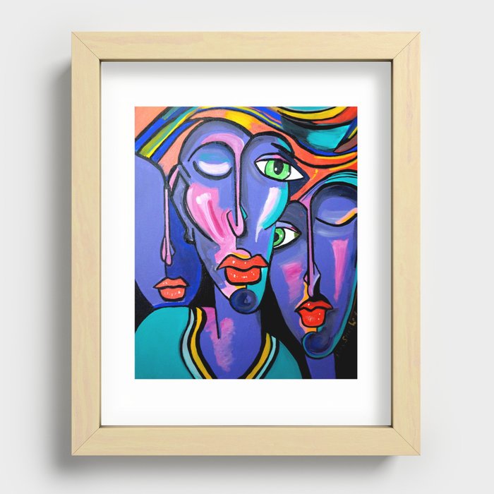 PICASSO BY NORA Recessed Framed Print