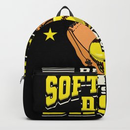 Proud Softball Dad Backpack