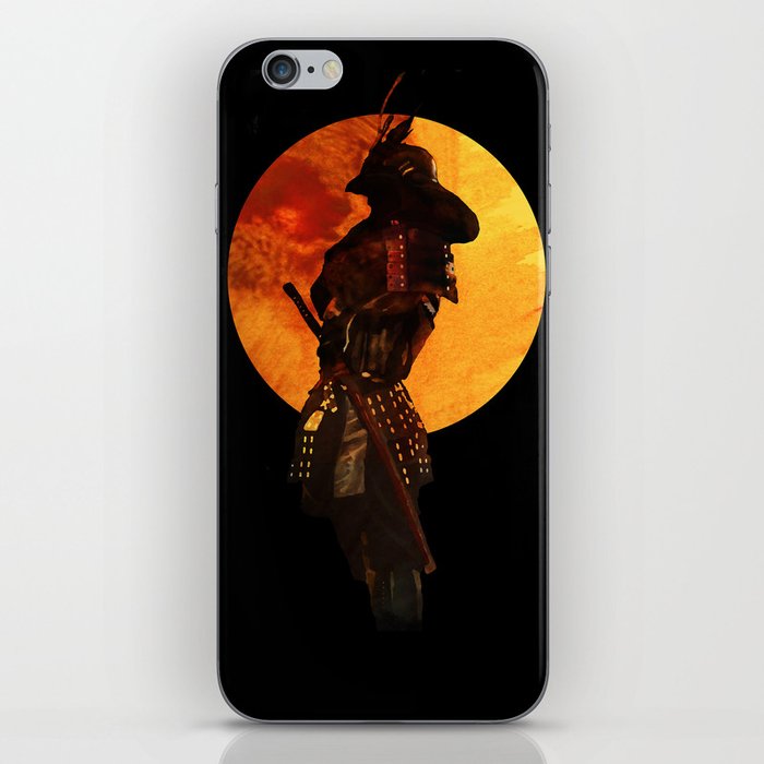 samurai iPhone Skin