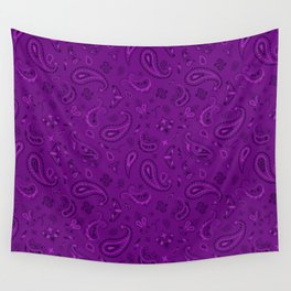 Purple Haze Bandana Wall Tapestry