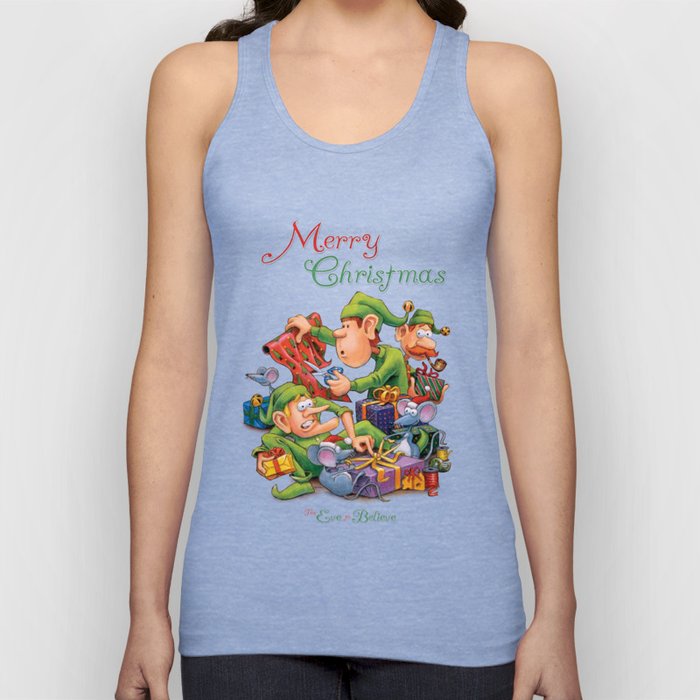 The Elves and Their Little Helpers Tank Top