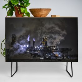 Steel Mill Cleveland, Ohio Industrial Credenza