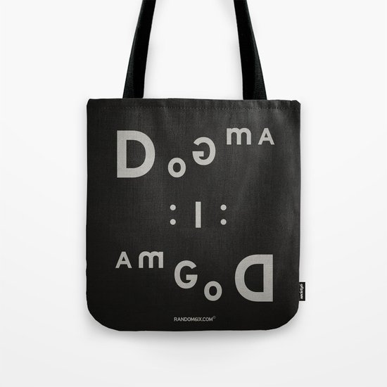 Palindrome: Dogma... Tote Bag