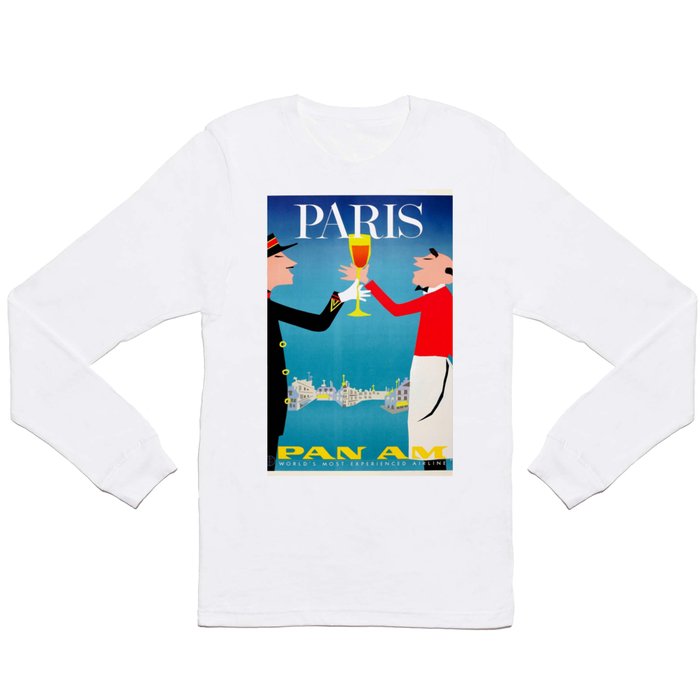 Vintage poster - Paris Long Sleeve T Shirt