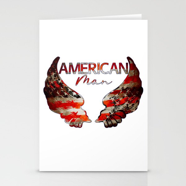 American Man Stationery Cards