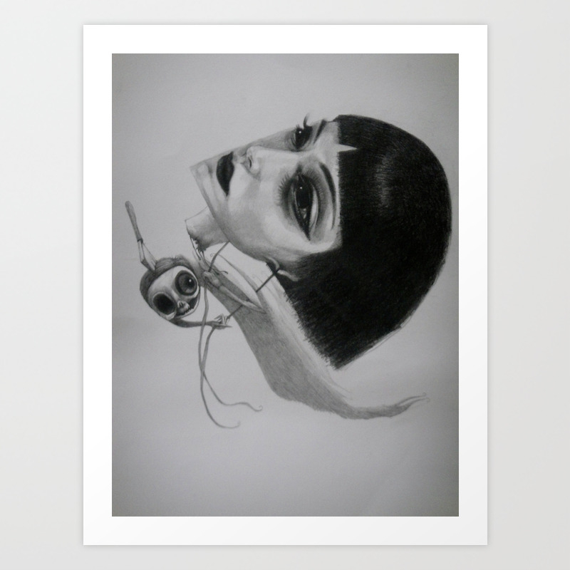 Dark Satanic Meal Art Print By Meme Society6 Dark Satanic Meal Art Print By Meme Society6