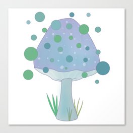 Spore Shroom Canvas Print