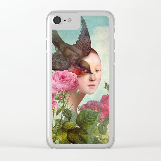 The Silent Garden Clear iPhone Case