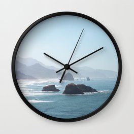 Rocky Oregon Coast Wall Clock