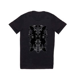 Classy Ink T-shirt | Abstract, Ink, Art, Symmetricalart, Painting, Watercolor, Black And White, Rorschachart, Black, Sophiasanner 