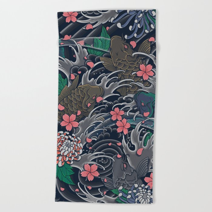 Blossom Blizzard Beach Towel