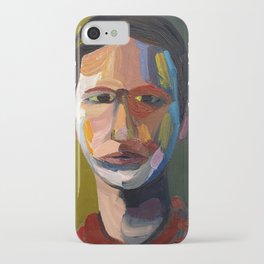Colorful man iPhone Case