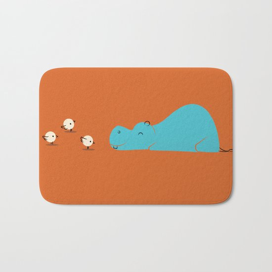 Hungry Hippo Bath Mat