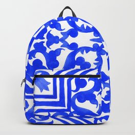 Portuguese azulejo tiles. Gorgeous patterns. Backpack