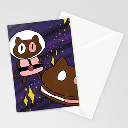 Cookie Cat Stationery Card
