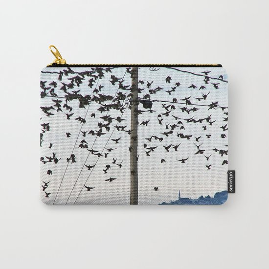 Birds in Flight Carry-All Pouch