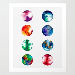planets Art Print