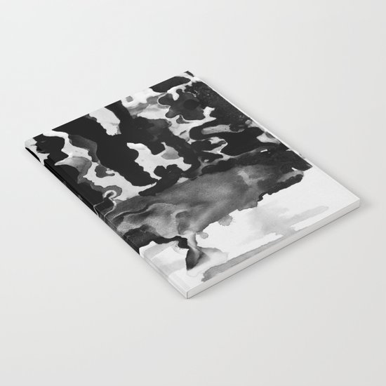 Dripping Tease in Black and White Notebook