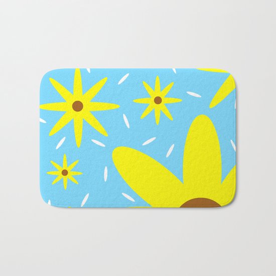 Nothing But Flowers Bath Mat