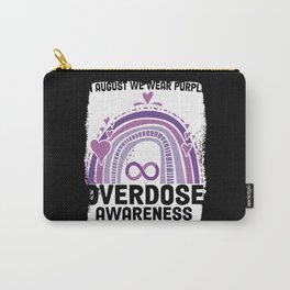 In August We Wear A Month Of The Purple Overdose Carry-All Pouch