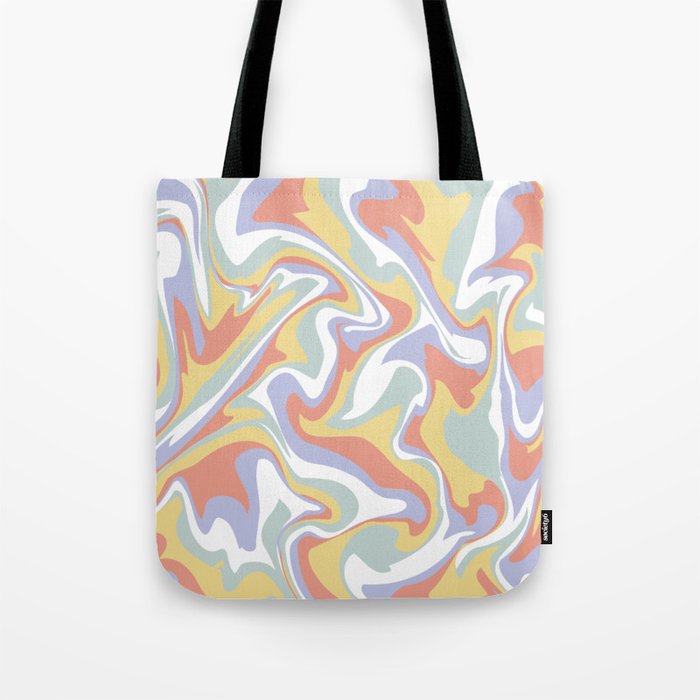 marbled peace_monday Tote Bag