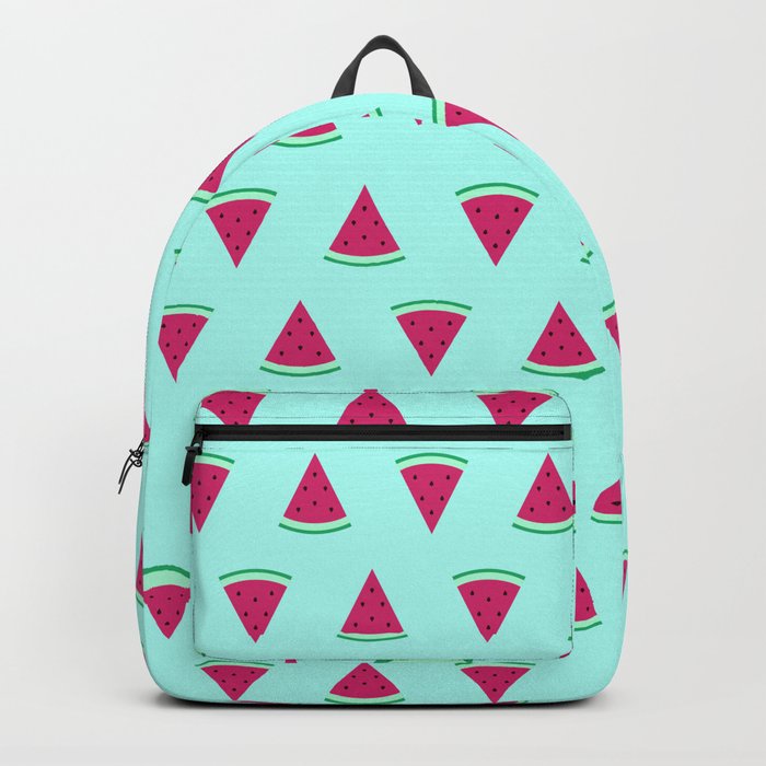 Watermelon Turquoise Backpack