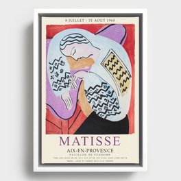 Matisse Exhibition - Aix-en-Provence - The Dream Artwork Framed Canvas