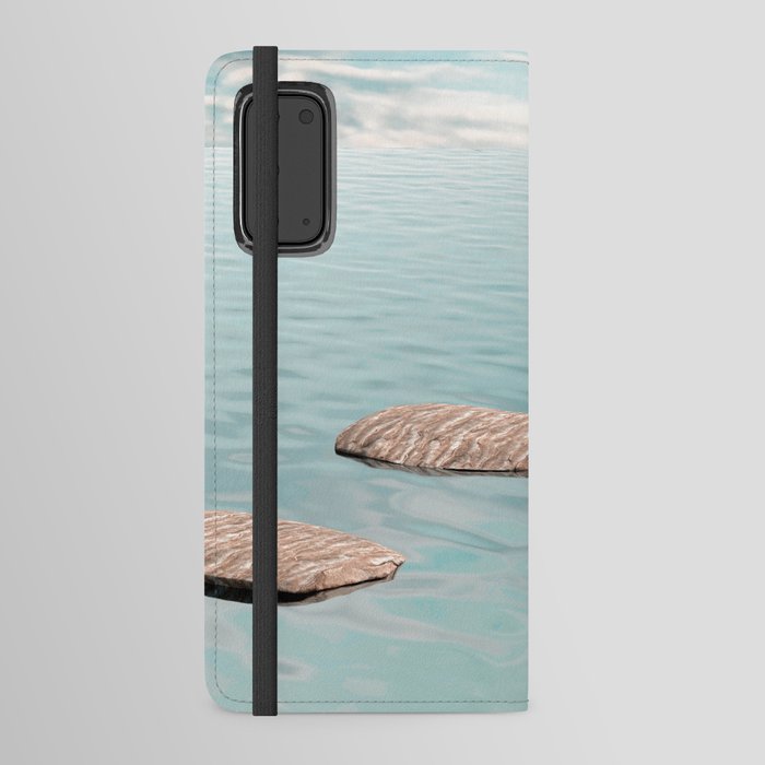 Alone with thoughts Android Wallet Case
