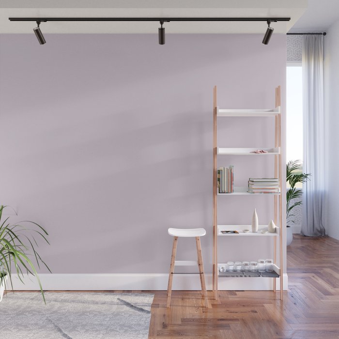 Dunn & Edwards 2019 Trending Colors Soft Lilac (Pastel Purple) DE5974 Solid Color Wall Mural