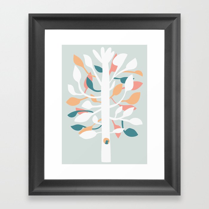 Prosperi - tree Framed Art Print