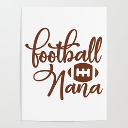 Football Nana Poster