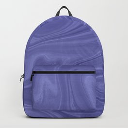 Marble Agate Swirl (Pantone Very Peri) Backpack