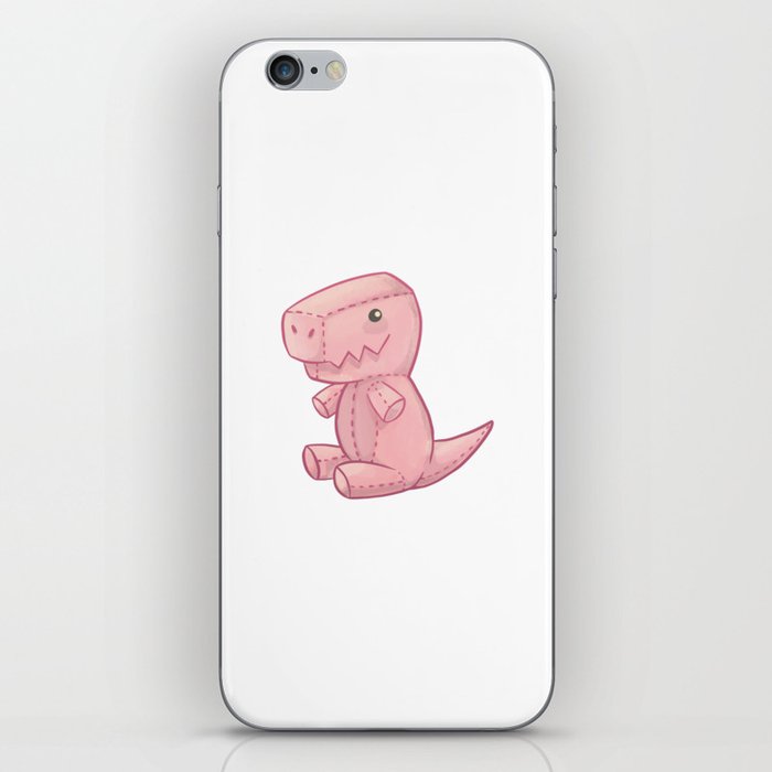 Cute Plush T-Rex iPhone Skin