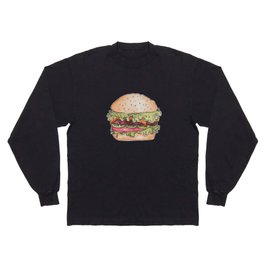 Burger-rific Long Sleeve T Shirt