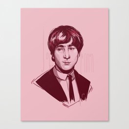 Young & Pink Canvas Print