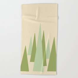 Spruce Forest Beach Towel
