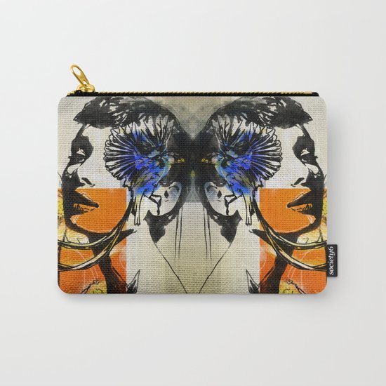 Audrey with marguerite Carry-All Pouch