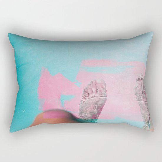 Both Feet In #society6 #buyart Rectangular Pillow
