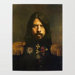 Dave Grohl - replaceface Poster