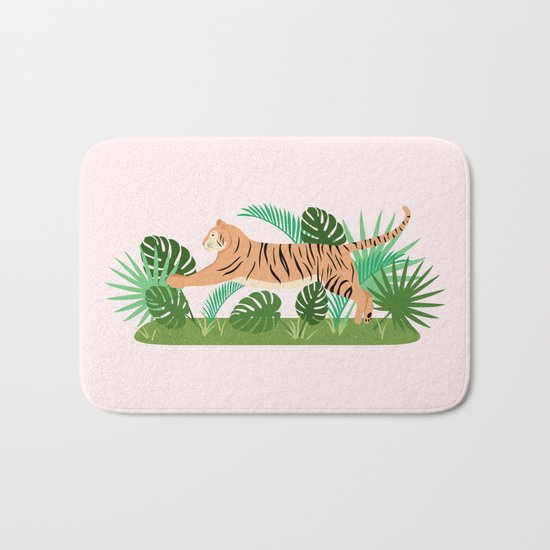 Jungle Cat Bath Mat