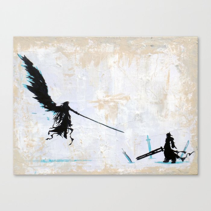 One Winged Angel Canvas Print