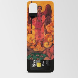 “The Last Angel” by Nicholas Roerich Android Card Case
