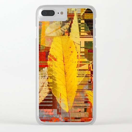 fallin' into digital Clear iPhone Case
